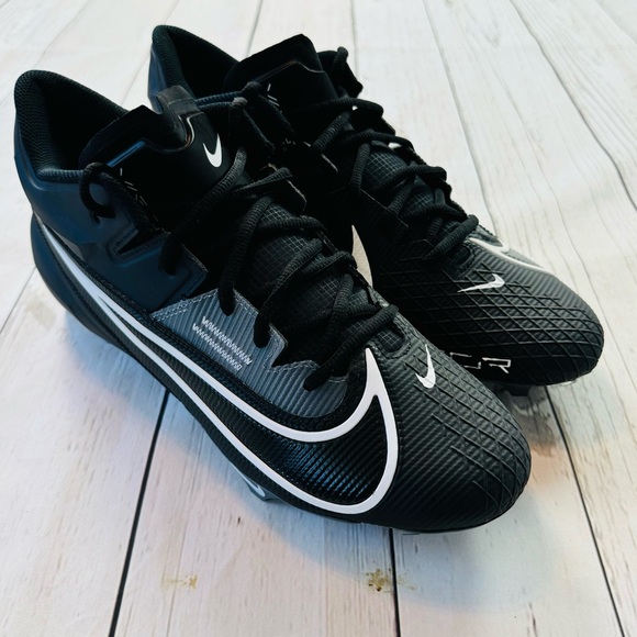 Nike Vapor Edge Elite 360 2 Football Black White DA5457-010 Men’s Shoes - Picture 7 of 9